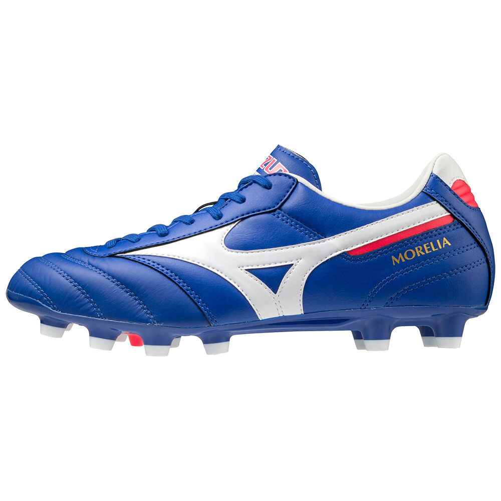 Panske Kopačky Mizuno Morelia II Pro Modre/Biele Vypredaj OQKE80437